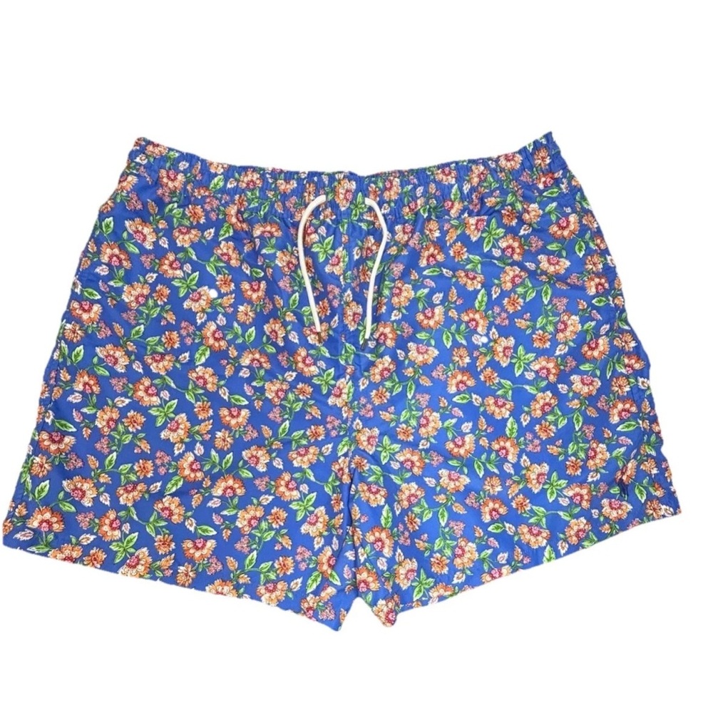 Polo Ralph Lauren Traveler Swim‎ Trunks Men’s 2xb Floral Hawaiian Print